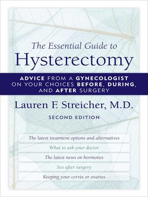 cover image of The Essential Guide to Hysterectomy